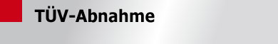 TÜV-Abnahme Hauptuntersuchung (HU) und  Abgasuntersucheung (AU)
