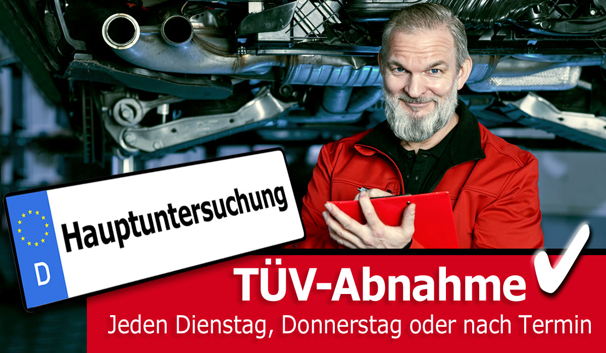 Autopark A93, TÜV, Hauptuntersuchung
